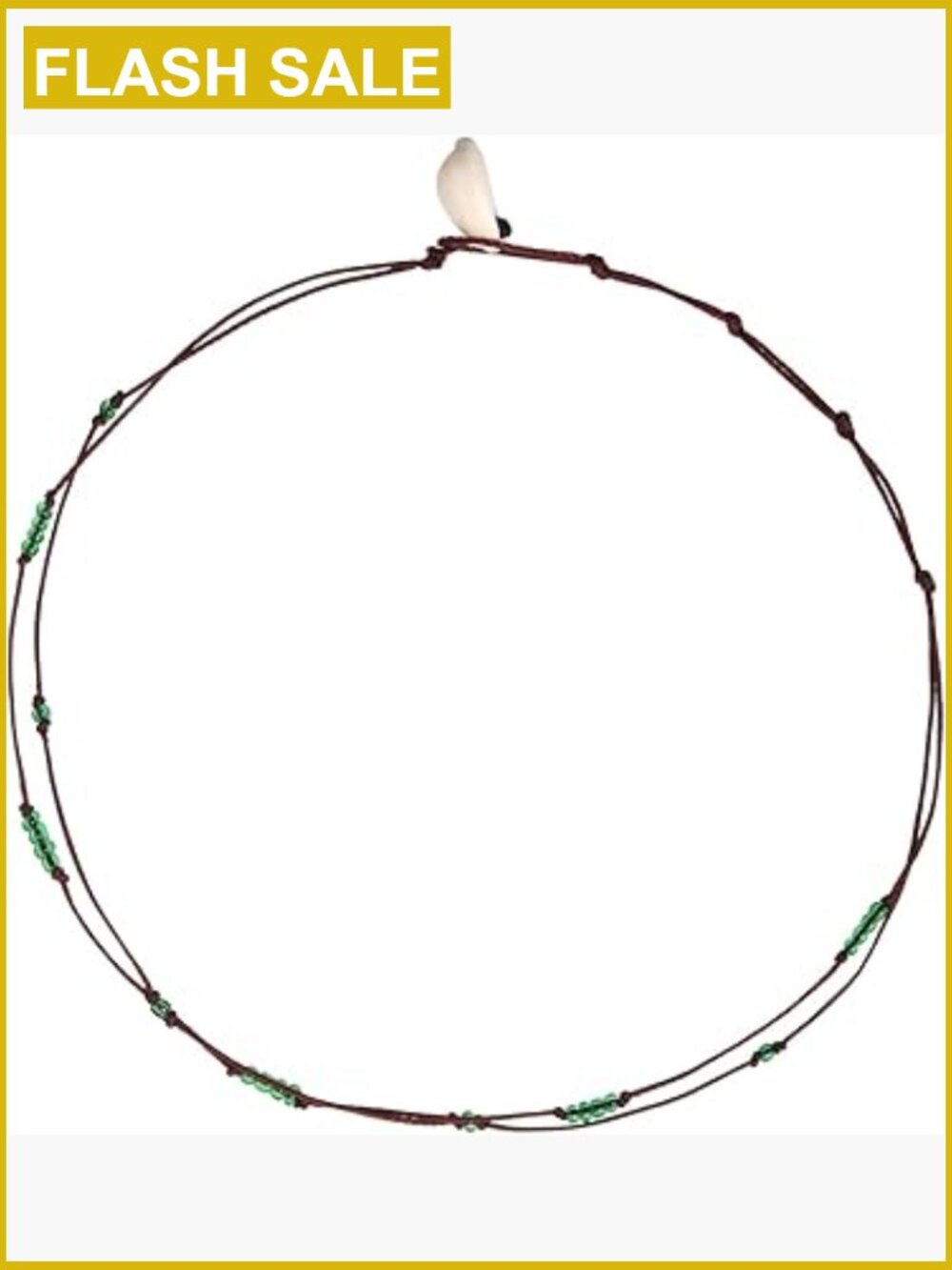 Handmade Boho Layered Bead Choker Necklace Adjustable